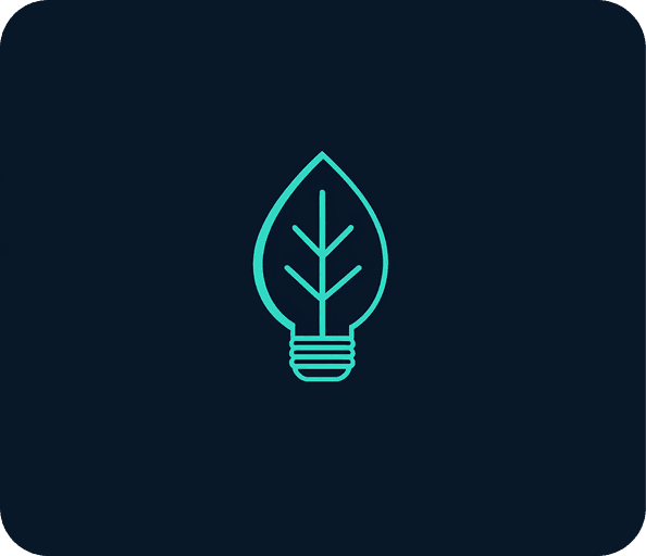 Green leaf symbolizing sustainable practices